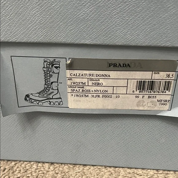 Prada Monolith Boots - Picture 2 of 13